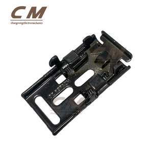 Clips en métal bon marché en gros de haute qualité mur intelligent et électrique Rail <span class=keywords><strong>rideau</strong></span> rail plafond support noir - Product Image 1