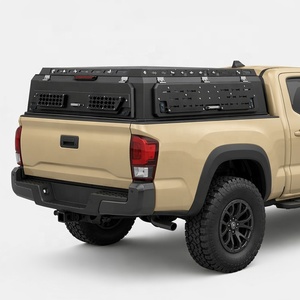 ฝาครอบกระบะรถบรรทุกแบบ Overland ทนทา<span class=keywords><strong>น</strong></span>ต่อทุกสภาพอากาศ ผลิตจากเหล็กแมงกานีส แข็งแรงท<span class=keywords><strong>น</strong></span>ทา<span class=keywords><strong>น</strong></span> สำหรับรถกระบะข<span class=keywords><strong>น</strong></span>าดกลาง  แบบ Flush Fit พร้อมระบบล็อค สำหรับ Tacoma Ranger - Product Image 1