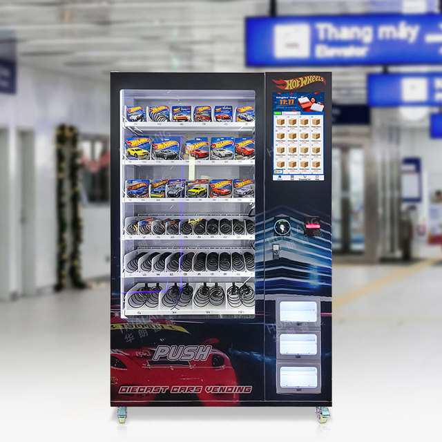 24/7 Automatic Lucky Box Vending Machine with 28 Grids Retail Cabinet Customized Mystery Box Gift Vending Machine for Europe