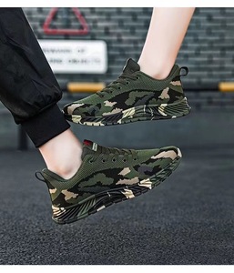 Tenis Casuales Baratos de Lona Estilo Retro Deportivo para <span class=keywords><strong>Hombre</strong></span> y Mujer con Diseño de Camuflaje Cómodos Transpirables y con Amortiguación - Product Image 3