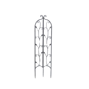 <span class=keywords><strong>2022</strong></span> nouveau treillis de jardin en fer gris et portes clôtures extérieures durables panneaux de clôture de barrière d'animaux pour une utilisation dans la cour - Product Image 2