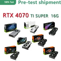 Carte graphique GeForce RTX 4070 Ti SUPER AI GAMING/AERO/WONDFORCE OC/EAGLE-OC ICE 16G, mode double BIOS, neuve, en boîte ouverte, ventilateur de bureau