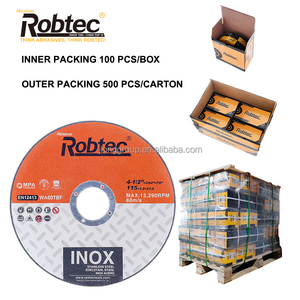 Disco <span class=keywords><strong>de</strong></span> Corte <span class=keywords><strong>de</strong></span> Óxido <span class=keywords><strong>de</strong></span> Aluminio <span class=keywords><strong>de</strong></span> Larga Duración Tipo 41, 115x1.2x22.2mm, 2 en 1 para Acero Inoxidable y Acero, Disco <span class=keywords><strong>de</strong></span> Corte <span class=keywords><strong>de</strong></span> Metal <span class=keywords><strong>de</strong></span> 4.5 Pulgadas - Product Image 5
