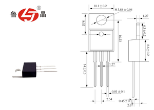 Nhà Máy Giá siêu nhanh mur1660ct <span class=keywords><strong>Diode</strong></span> 16.0 amp 600V chỉnh lưu trong TO-220AB bao bì - Product Image 4