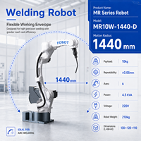 Robot de Soldadura Industrial de 6 Ejes MR10W-1440-D, Alcance de 1440 mm, Solución de Automatización SI para Integradores de Sistemas y Fábricas Inteligentes