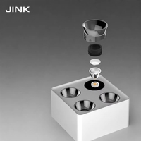 Spot encastré LED minimaliste JINK Beam Cube 4 à quatre têtes pour maison, hôtel, villa