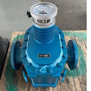 เครื่องวัดการไหลแบบป้องกันการระเบิด Jingjie Mechanical DN150 ผลิตจากเหล็กกล้าคาร์บอนสูง สำหรับน้ำมันเชื้อเพลิงและน้ำมันนำความร้อน - Product Image 1