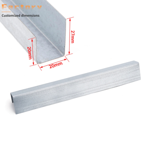 Mạ kẽm hat kênh 7/8 furring đàn hồi kim loại furring Trần gi <span class=keywords><strong>gyproc</strong></span> C C kênh J Zee vách thạch cao - Product Image 6