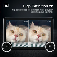 11,5 pulgadas 10 Core Android 13 Carplay Autoradio 2K Pantalla de diamante reproductor Multimedia para coche GPS WIFI 4G pantalla táctil de doble perilla