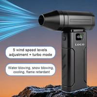 Souffleur d'air à forte puissance 80000 tr/min, affichage LED, longue autonomie, mini ventilateur turbo électrique 3600 mAh, vente chaude