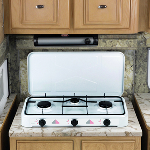 Euro Loại Đung Gas <span class=keywords><strong>Hob</strong></span> <span class=keywords><strong>3</strong></span> <span class=keywords><strong>Burner</strong></span> Xách Tay Thép Không Gỉ Với Nắp Cho RV Sử Dụng Và Cắm Trại Sử Dụng Bếp Gas - Product Image 2