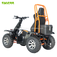 Go Kart Deportivo Todoterreno Eléctrico de 6000W con Tracción 2/4WD, Go Kart de Carreras, Buggy Todoterreno
