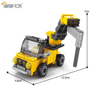 Ensemble <span class=keywords><strong>de</strong></span> blocs <span class=keywords><strong>de</strong></span> <span class=keywords><strong>construction</strong></span> éducatifs, ingénierie, bâtiments modernes, 1:50, 535 pièces, jouet DIY, 5-7 ans, plastique ABS, STEM - Product Image 5