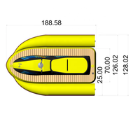 Portable Gonflable Électrique Jet Ski Bateau Sports Nautiques Jeux Piscine Flotteur Jouets pour Enfants Adultes Électrique Eau Amusement Installations