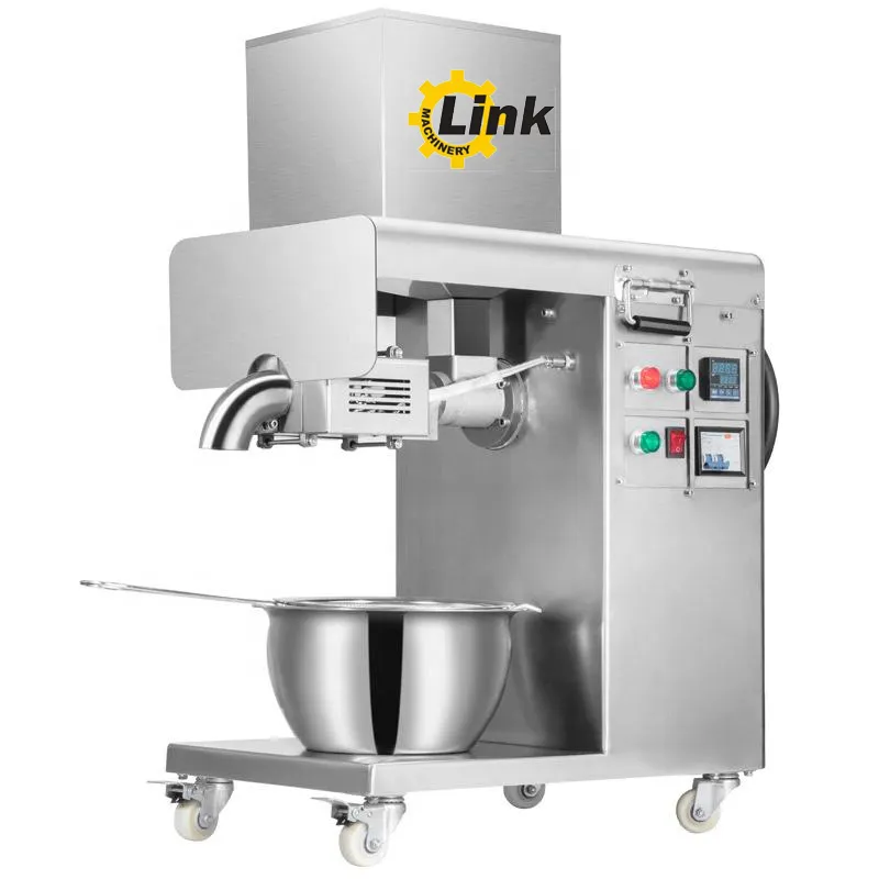 Link Brand Automatic Food Grade Stainless Steel Hot Press Peanut Sesame Walnut Olive Oil Press Machine