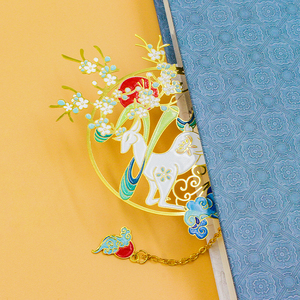 Factory Cute Soft Enamel Custom Logo Metal Gold Brass <b>Bookmark</b> for Custom <b>Gift</b> Metal Book Mark <b>Bookmark</b> With Epoxy Metal - Product Image 3