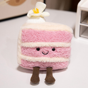 9cm-35cm JC <span class=keywords><strong>Burger</strong></span> Rabbit Doll Animal pequeño peluche lindo Bunker Cake Doll Girl Sleeping Pillow Doll - Product Image 1