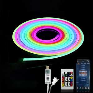 Tira de Luz de Neón Flexible LED <span class=keywords><strong>RGBIC</strong></span> de 16 Millones de Colores con Control Inteligente por APP, 5M 5V, Kit Completo para Decoración de Habitaciones y Letreros de Neón - Product Image 4