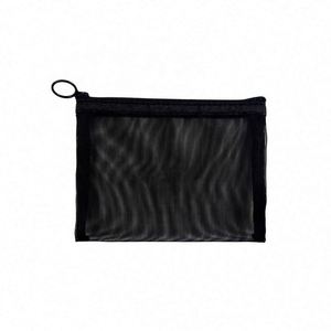 ชุดเครื่องสำอางไนลอน A4 A5 A6 กระเป๋าใส่ดินสอแบบตาข่ายใส - Product Image 2