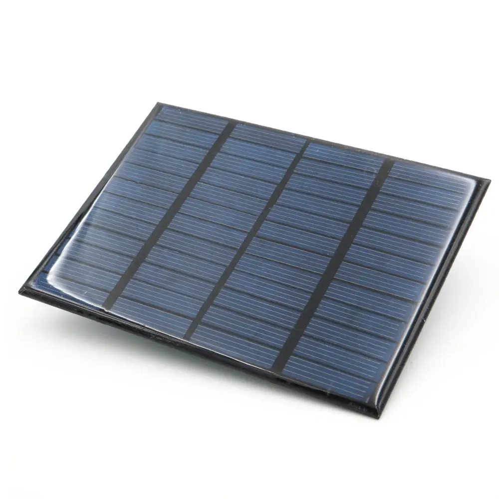 Mini système solaire, 1.5W/1.5W 12V, pour l'extérieur, recharge de téléphones portables, 18650