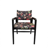 Fauteuil de salle à manger moderne de luxe pour hôtel, en tissu et cuir, portable et empilable, pour appartement, vente en gros usine