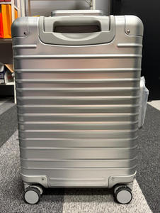 उच्च स्थायित्व 20 इंच का पूर्ण एल्यूमीनियम स्पिनर एल्यूमीनियम फ्रेम के साथ ले जाने वाले सामान और डीलक्स व्यापार यात्रा के लिए आधुनिक डिजाइन - Product Image 3