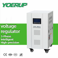 Stabilisateur de tension intelligent triphasé 10KVA 15KVA 20KVA 30KVA, stabilisateur de puissance automatique 10KVA-150KVA, régulateur de tension AC