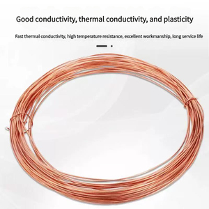 เศษลวดท่อทองแดงสีแดงอ่อน100% จ่ายค่าชิ้นส่วนเครื่องปรับอากาศ - Product Image 2
