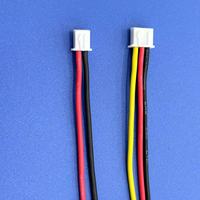 Harnes kawat kabel JST XH 2.54mm Pitch 2/3/4/5/6/7/8Pin konektor Pria Wanita kabel pengisi daya keseimbangan