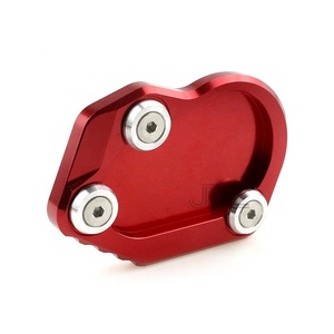 Béquille Latérale Agrandisseur CNC Aluminium Béquille Agrandir Plaque Extension Pad Rouge Noir pour <span class=keywords><strong>BMW</strong></span> R <span class=keywords><strong>NINE</strong></span> <span class=keywords><strong>T</strong></span> - Product Image 1