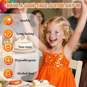 Polvo de Purpurina PET de Grado Cosmético, Biodegradable y Ecológico, Precio de Fábrica, Venta Caliente, 1kg MOQ para OEM y Suministro a Granel - Product Image 4