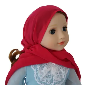 Großhandel Mädchen muslimische Puppe New Face Custom 18-Zoll-Puppe mit Kleidung und Schuhen