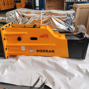 2026 Hot Sale Factory Price for Yellow SB70 Box Type Hydraulic <b>Hammer</b> Breaker CE Certified for 16-21 Ton Construction - Product Image 1