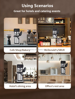Fournitures de fabrication : Distributeur de café professionnel à filtre pour hôtel, capacité 2,5 L, avec fonction Airpot