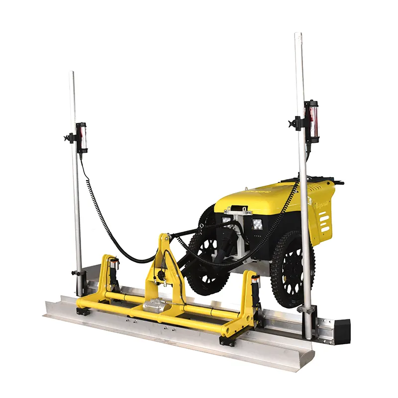 Beton Apparatuur Afwerking Vloer Machine Hand Push Laser Dekvloer Machine Voor Bouw Gebruik