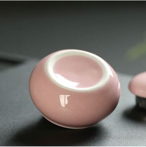 Ceramic Tea Caddy Tin Powder Ointment Rouge <b>Lipstick</b> Tin Sealed Tea Container Tea Tin Containers Packaging - Product Image 4