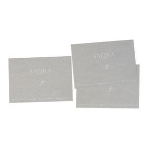 Offre groupée : Ensemble de cartes de remerciement simples, élégantes et neutres avec logo imprimé offset sur papier kraft pour l'emballage de produits haut de gamme - Product Image 5