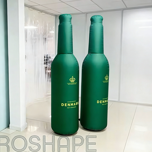 Производство, лидер продаж, гигантская надувная Рекламная бутылка, рекламная копия, надувная пивная бутылка - Product Image 2