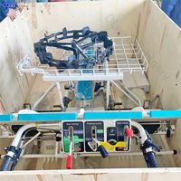 Transplanteur de riz à haute efficacité, 4 rangs, machine à planter le riz manuelle, meilleur prix pour machine à planter le riz