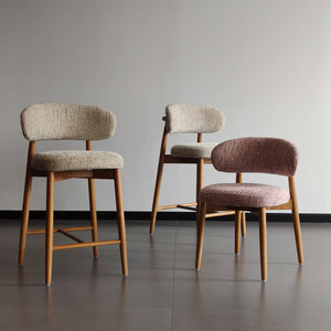 Silla de Comedor de Madera Maciza Estilo Italiano <span class=keywords><strong>Oleandro</strong></span>, Taburete Minimalista para Isla, Moderno y Elegante para Salas de Estar, Económico - Product Image 1