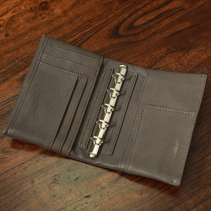 Carnet à feuilles mobiles <span class=keywords><strong>ultra</strong></span> doux personnalisé A7 A6 M5, agenda pliable, journal, planificateur budgétaire, organisateur financier - Product Image 3