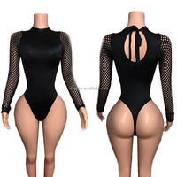 Tenues de serveuse de bar en gros, tenues de serveuse de bar à paillettes holographiques