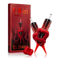 Machine à tatouer sans fil EZ P2S Portex 3.5mm avec jeu d'aiguilles, couleur dégradée, fournitures de tatouage pour débutants