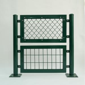 Chất Lượng Cao PVC Màu Xanh Lá Cây Tráng Mạ Kẽm Hàng Rào Kim Loại Chuỗi Liên Kết <span class=keywords><strong>Trellis</strong></span> Cho Ngoài Trời Sử Dụng Sơn Bột - Product Image 4