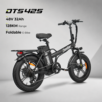 Vélo électrique de livraison Chamrider DTS425 Step-Thru Cargo 48V 32Ah avec pneus larges 20x4.0, livraison gratuite depuis l'entrepôt UE, vélo électrique pour livraison de repas