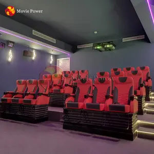 China Animasi 4D Cinema Peralatan 4D Dinamis Kursi VR Cinema