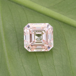 Vente en gros d'usine 2.0-7.90 CT diamant rose taille Asscher VS1 CVD Testeur de diamant EXCELLENT CUT Certification IGI Fabrication de bijoux en diamant CVD - Product Image 4