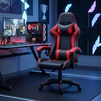 Chaise de jeu ergonomique en cuir PU ALINUNU à prix de gros pour salle de jeu, chaise de jeu de course à hauteur réglable