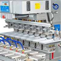 Machine d'impression à plateau tournant 8 couleurs positionnement précis pour pièces de petite taille jouets briques LEGO
