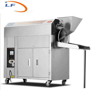 Machine à torréfier les noix et les graines de soja électrique facile à utiliser avec moteur haute efficacité 220V/380V 4-10kg/lot pour utilisation en boulangerie - Product Image 2